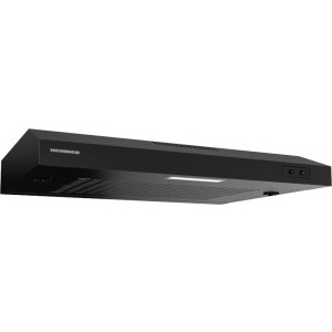 Hota Heinner traditionala CH-MD190BK, Putere absorbtie 190 m3/h, 2 trepte de viteza, Iluminare LED, 60 cm, Negru