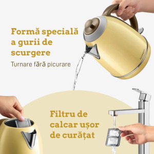 Buydeem 1.7L, Galben, K640-MY/EU