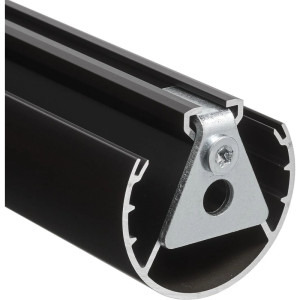 Vogels Suport tavan, 3 m inaltime (se poate taia la inaltimea dorita), max. 20 kg, ∅ 30-337 mm, negru-argintiu