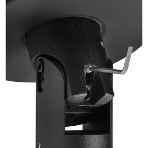 Vogels Suport tavan, tija de 80 cm, max. 20 kg, ∅ 30-337 mm, negru-argintiu