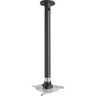 Accesoriu proiector Vogels Suport tavan, tija de 80 cm, max. 20 kg, ∅ 30-337 mm, negru-argintiu