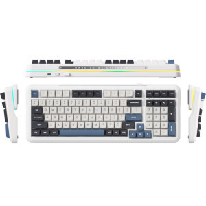 MCHOSE K99 Wireless Hyacinth Switch, Navy Blue