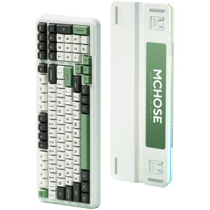 Tastatura Gaming MCHOSE K99 Wireless Hyacinth Switch, Green - PC