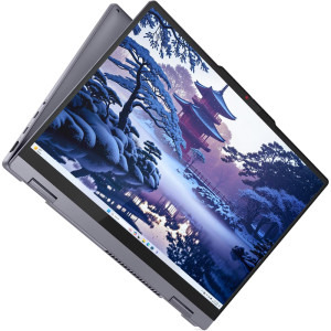 Lenovo 14'' IdeaPad 5 2-in-1 14IAL10, WUXGA IPS Touch, Procesor Intel® Core™ Ultra 7 255U (12M Cache, up to 5.20 GHz), 16GB LPDDR5X, 512GB SSD, Intel Graphics, No OS, Luna Grey