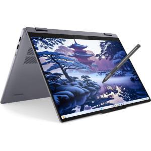 Lenovo 16'' IdeaPad 5 2-in-1 16IAL10, WUXGA IPS Touch, Procesor Intel® Core™ Ultra 5 225U (12M Cache, up to 4.80 GHz), 16GB LPDDR5X, 512GB SSD, Intel Graphics, Win 11 Home, Luna Grey