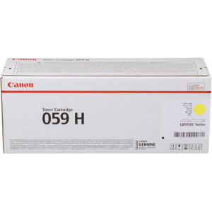 Canon Toner 059 H Yellow
