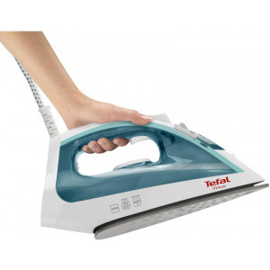 Tefal Fier de calcat Virtuo FV1710, 1800W, 20g/min, Alb-Turcoaz
