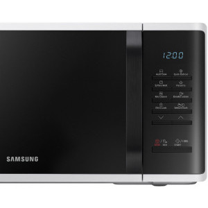 Samsung MS23K3513AW/OL, 23 l, 800 W, Auto cook, Quick Defrost, Control touch, Interior ceramic, Child lock, Alb