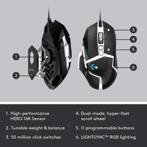 g502 se hero logitech