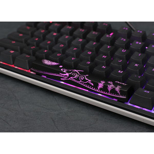 Ducky One 2 TKL RGB Cherry MX Silent Red Mecanica