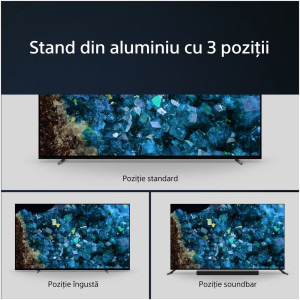 Sony Smart TV OLED XR-55A80L Seria A80L 139cm negru-gri 4K UHD HDR