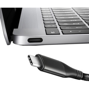 AXAGON USB-C Male - HDMI v2.1a Male, 1.8m, negru-gri