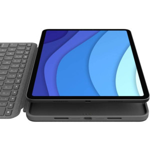 Logitech Husa protectie 920-010148 Combo Touch Grey pentru iPad Pro 11 inch (1st, 2nd, 3rd and 4th gen)
