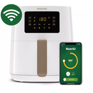 Philips Friteuza cu aer cald Smart Airfryer Seria 5000 HD9255/30, 1400W, 4.1L, Alb
