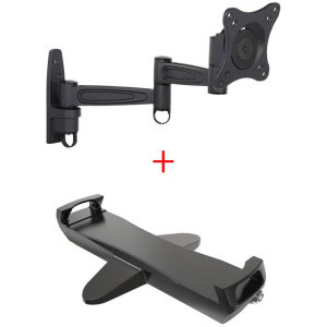 Accesoriu tableta Multibrackets Suport tableta perete PAD29-01, securizat, rotabil 360 grade, stanga-dreapta 90 grade