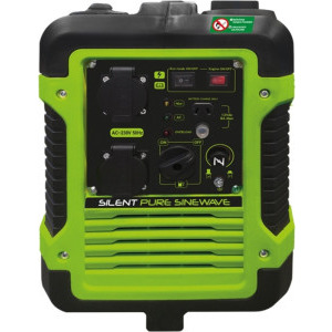 Tecnoware Generator silentios Inverter FGEINV2200M, 2200 VA, 2000 W, 4 L, 58-62 dBA