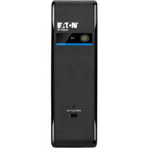 Eaton 3P Ellipse 900 USB DIN 900 VA, Schuko Sockets, Negru