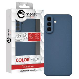 Lemontti Capac protectie spate Silicon Soft Slim Bleumarin pentru Galaxy A37