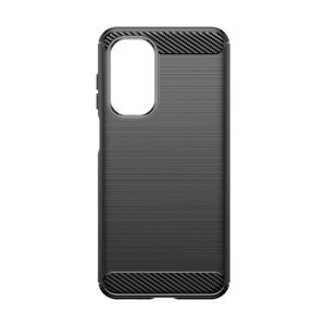 Lemontti Capac protectie spate Carbon Case Flexible Black pentru Galaxy A37