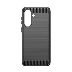 Lemontti Capac protectie spate Carbon Case Flexible Black pentru Galaxy A57