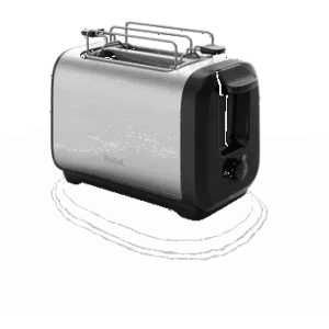 Tefal Prajitor de paine Subito TT5S1DE0, 1300W, Negru/Argintiu
