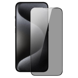 Lemontti Sticla Privacy Full Fit Black pentru iPhone 15 Pro Max