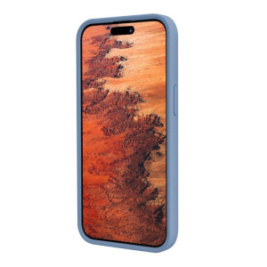 Lemontti Capac protectie spate Liquid Silicon MagCharge Blue pentru iPhone 15 Plus
