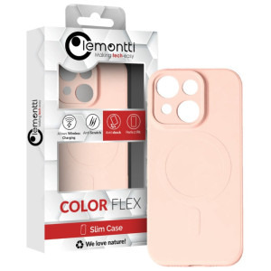 Lemontti Capac protectie spate Silicon MagSafe Pink pentru iPhone 15 Plus