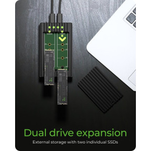 Icy Box IB-2817MCL-C31 M.2 NVMe SSD Black
