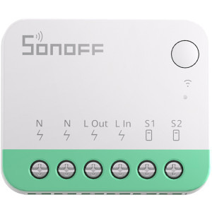 Sonoff Comutator Smart MINIR4M, Wi-Fi, Control vocal, Matter