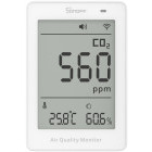 Senzor smart Sonoff Senzor pentru calitatea aerului Smart SAWF-08P, Wi-Fi, Control vocal, Matter