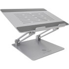 Stand/Cooler notebook Icy Box IB-NH300 stand aluminiu, 17 inch, pliabil, Silver