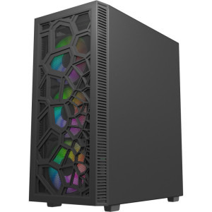 Gaming ZMEU Essential Plus, AMD Ryzen 5 PRO 8600G 4.3GHz, 8GB DDR5, 500GB SSD, Radeon 760M with Ryzen AI, Iluminare RGB