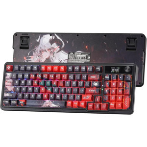 Redragon Artemis Pro Anime AK RGB Black/Red Yellow Linear Switch Mecanica