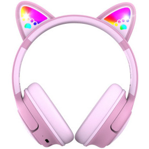 PowerLocus On-Ear, Bobo Cat Ears Kids Pink