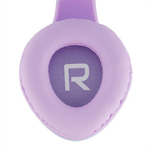 PowerLocus Over-Ear, Kids Cat Ears Purple/Teal