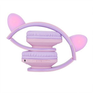 PowerLocus Over-Ear, Kids Cat Ears Purple/Pink