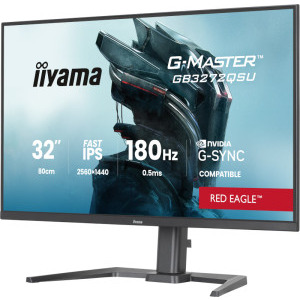 IIyama Gaming Red Eagle G-MASTER GB3272QSU-B1 31.5 inch QHD IPS 0.5 ms 180 Hz HDR G-Sync Compatible