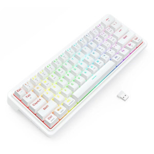 Redragon Draconic V2 Pro RGB White Linear Grey Switch Mecanica