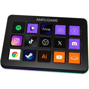 Fifine D6 Stream Controller RGB Black