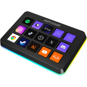 Fifine D6 Stream Controller RGB Black