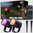 Govee Spoturi LED RGB Smart H7093311, 24 W, 750 lumeni, IP67, Wi-Fi, Bluetooth
