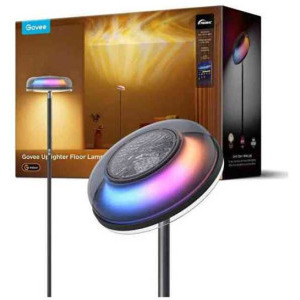 Govee Lampa LED de podea RGB Smart H60B0311, 1000 lumeni, 2700K-6500K, Wi-Fi, Bluetooth