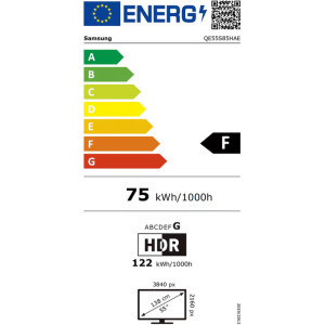 Samsung Smart TV OLED QE55S85H Seria S85H 138cm negru 4K UHD HDR