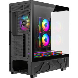Gaming DRAGON Max Powered by AMD, AMD Ryzen 7 7800X3D 4.2GHz, 32GB DDR5, 1TB SSD, RX 9070 GRE 12GB GDDR6, Iluminare RGB