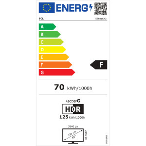 TCL Smart TV QLED 55P81K Seria P81K 139cm 4K UHD HDR