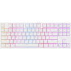 Tastatura Gaming Genesis THOR 404 TKL White RGB Gateron Yellow Pro Switch Mecanica