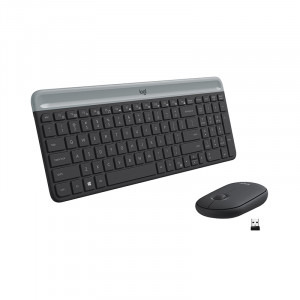 Logitech MK470 Slim Wireless Combo Graphite