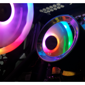 Gamdias Chione E2-120R iluminare RGB