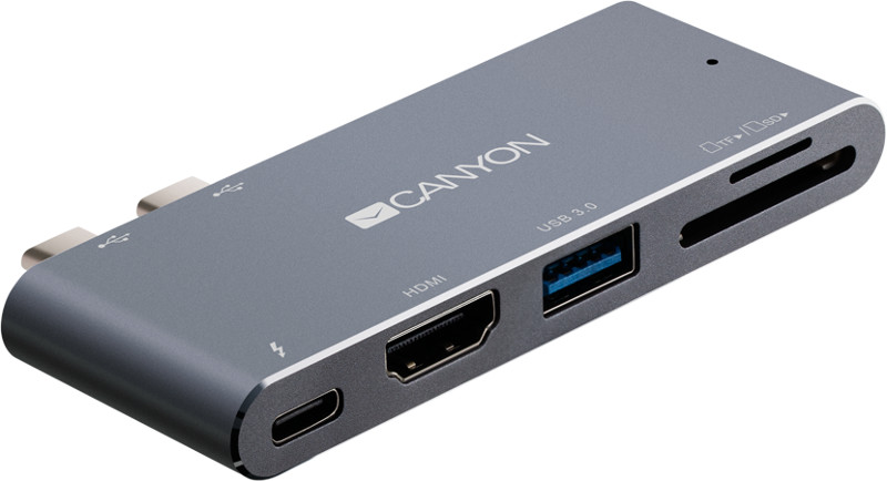 Canyon Multiport Universal, Thunderbolt 3, 5-in1